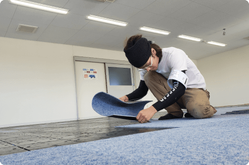 自社管理・自社工事による一貫工事